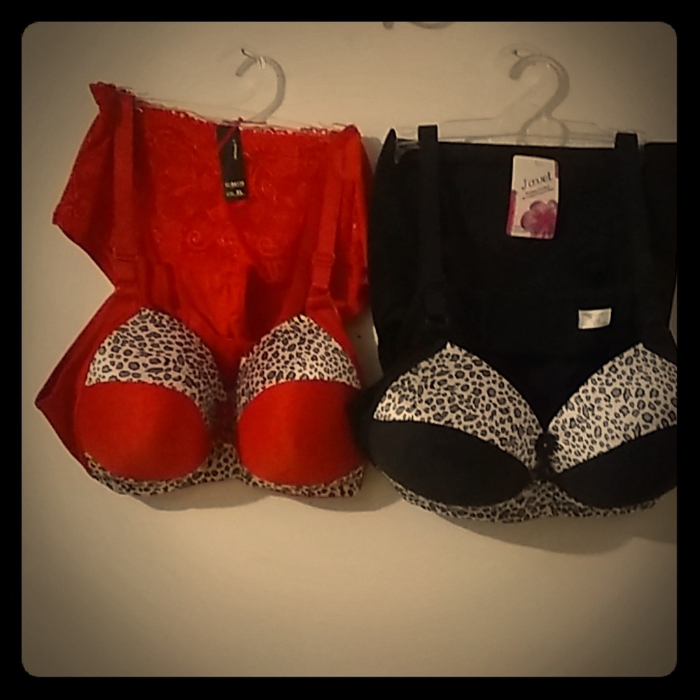 2 bra 44 c  and 2 panties(xl)